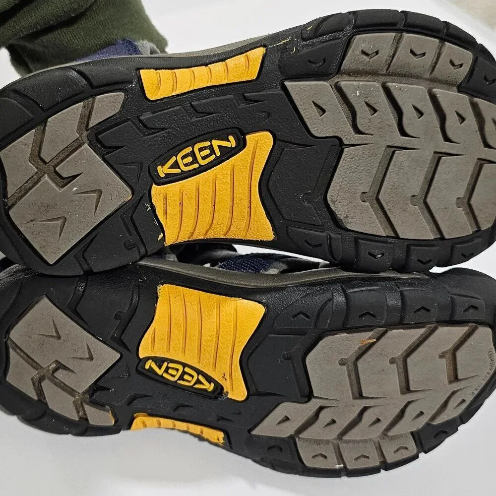 Keen Venice H2 Navy Blue Gray Boys Big Kids Size 2 Water Sandal